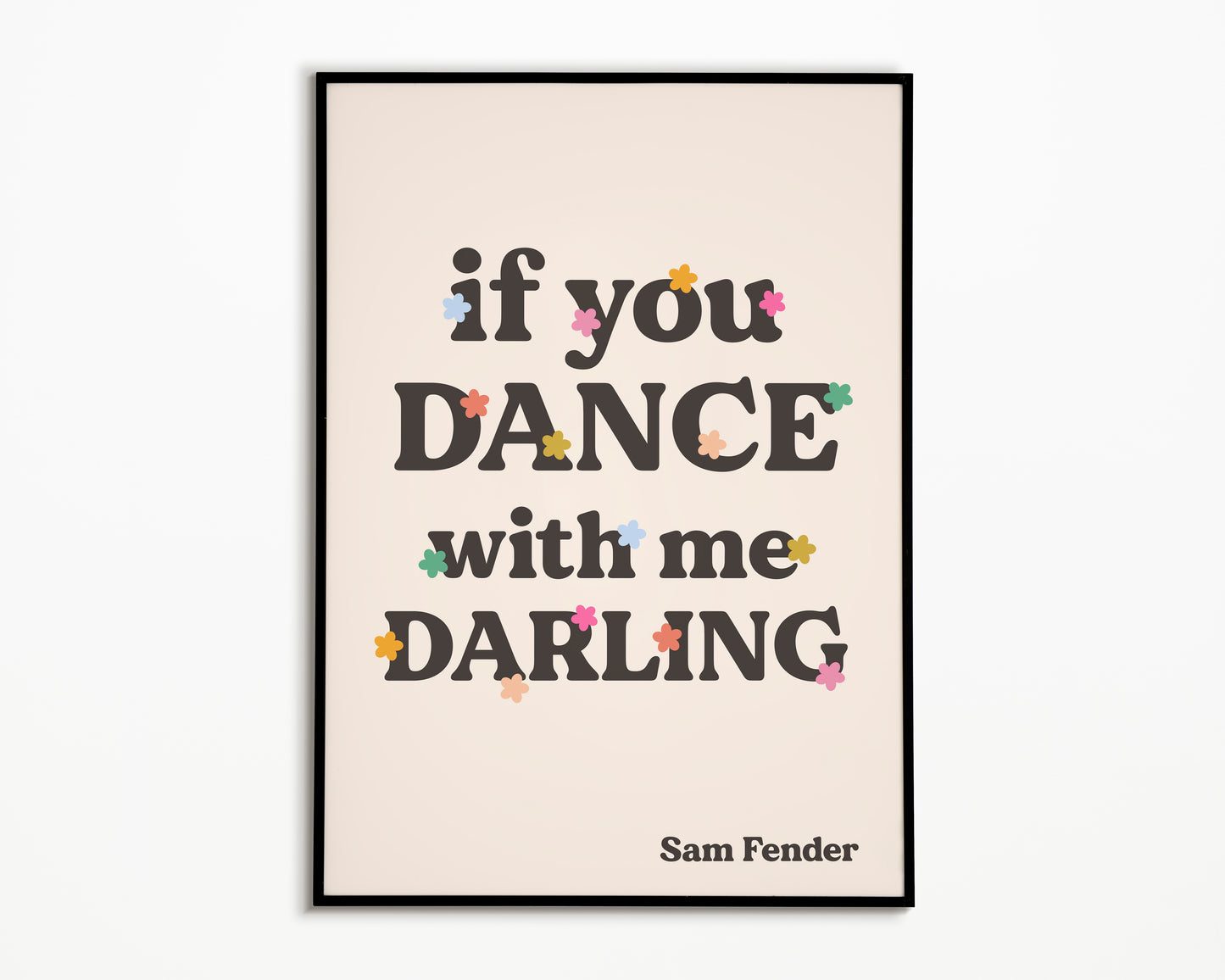 Will We Talk? Sam Fender Print