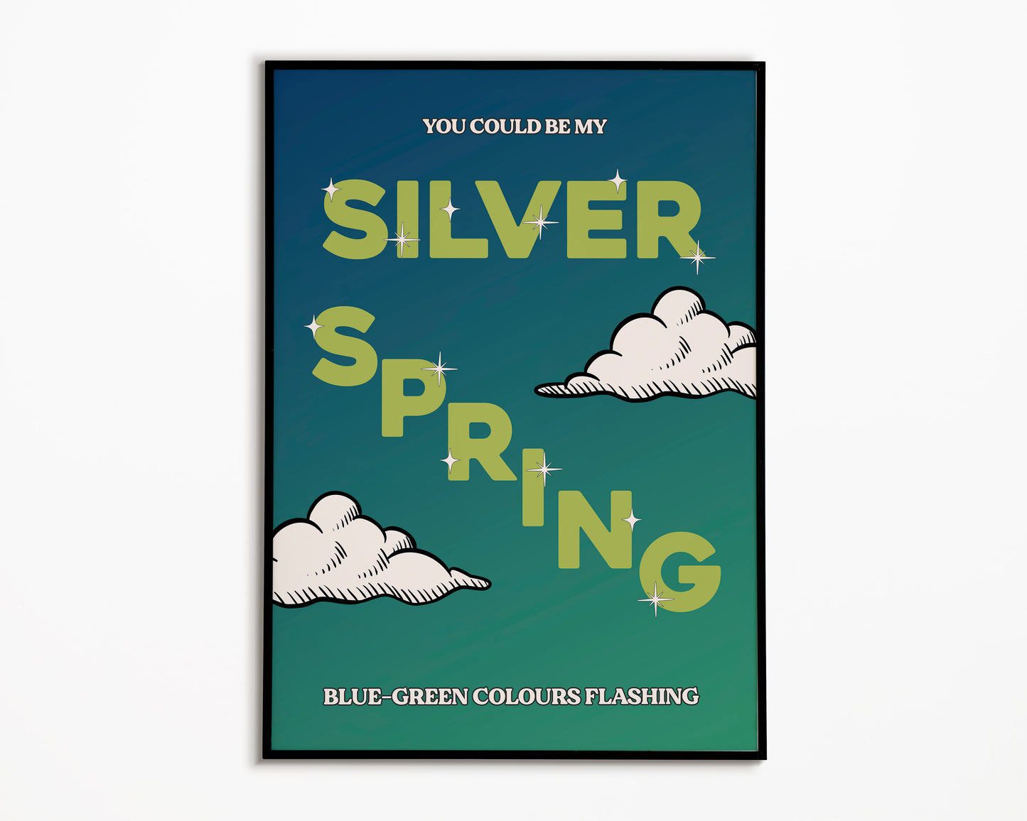 Silver Spring Fleetwood Mac Print
