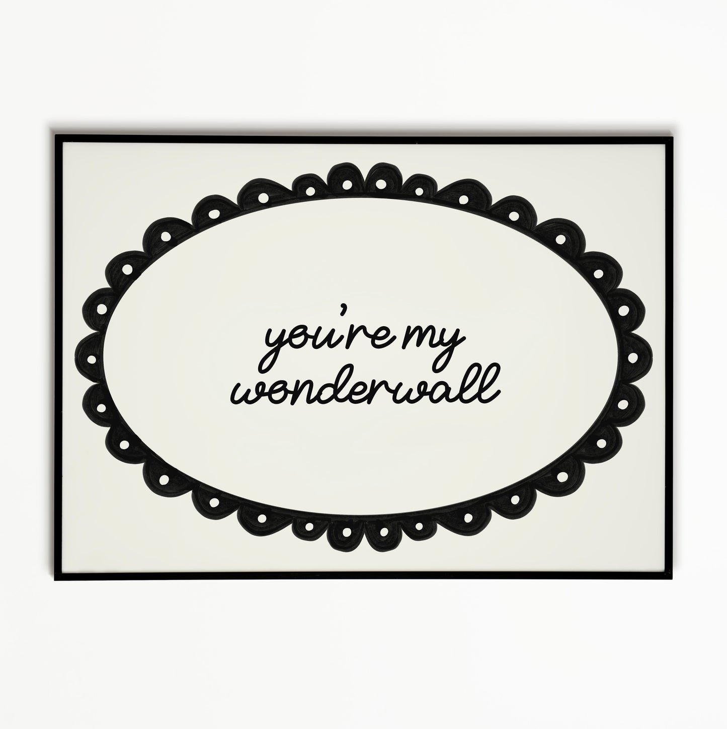 Wonderwall Oasis Print