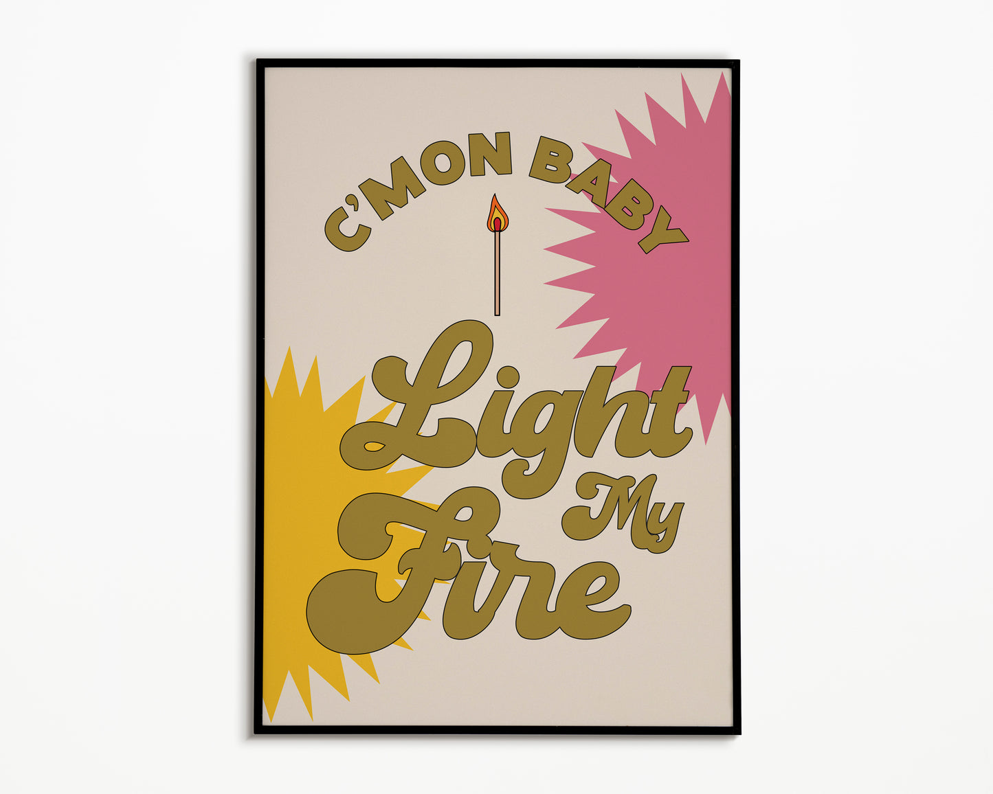 Light My Fire The Doors Print