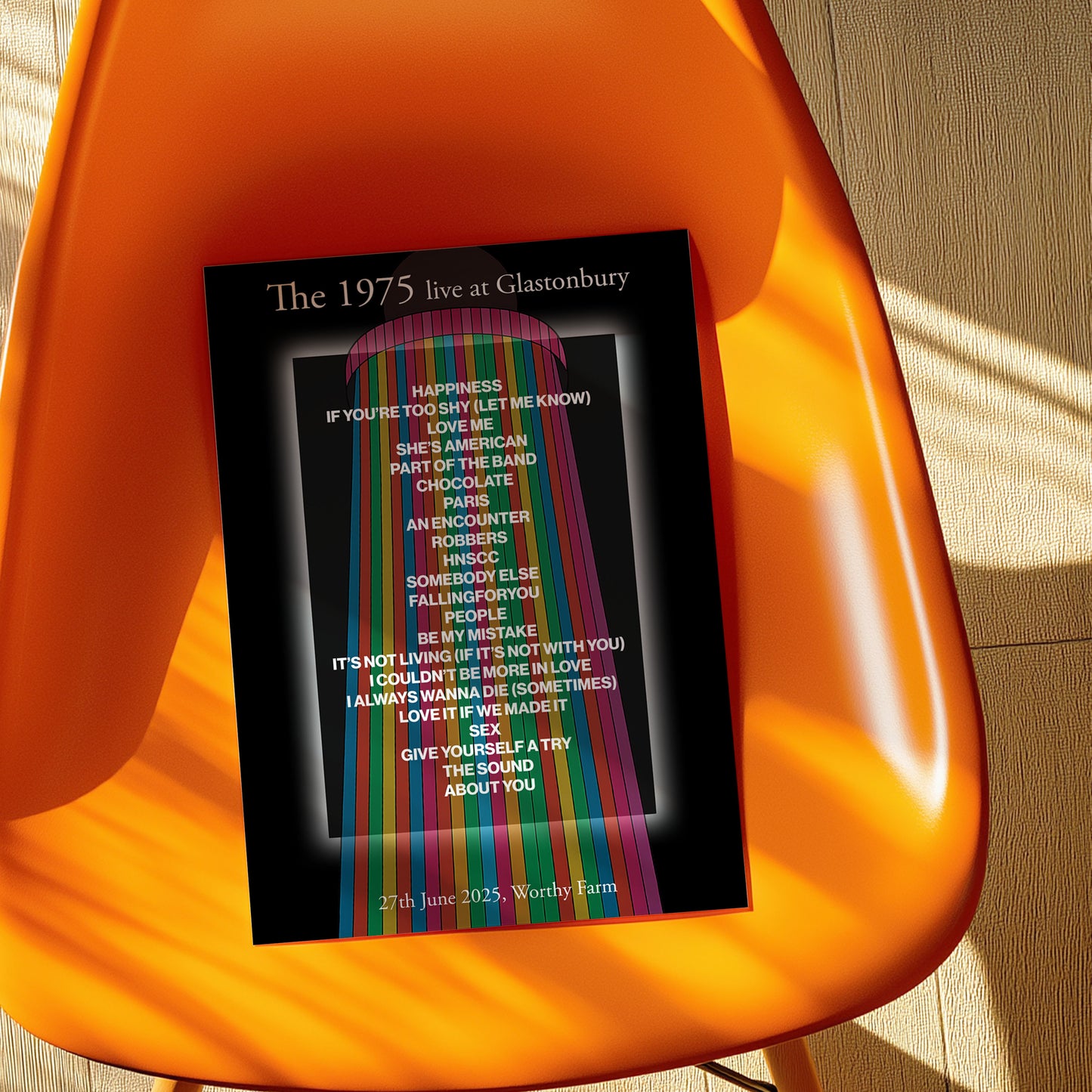 The 1975 Glastonbury 2025 Setlist