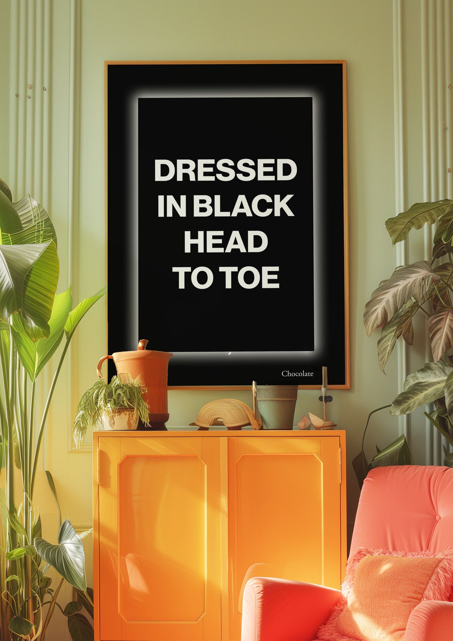 The 1975 Chocolate Print