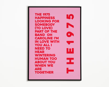 BFIAFL Album List The 1975 Print