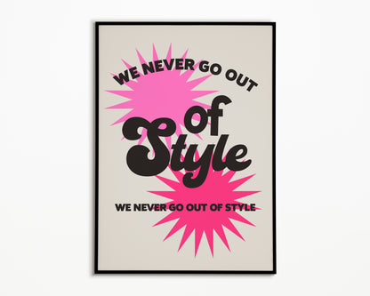 Style Taylor Swift Print