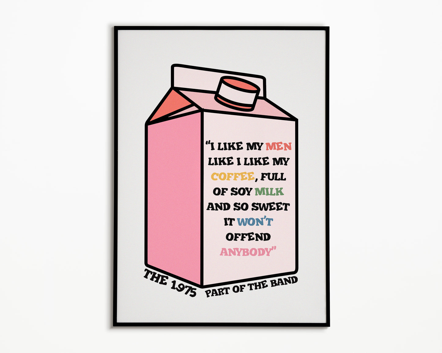 Part Of The Band The 1975 Print