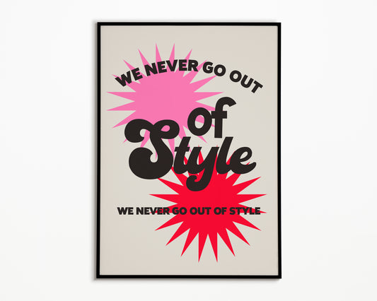 Style Taylor Swift Print