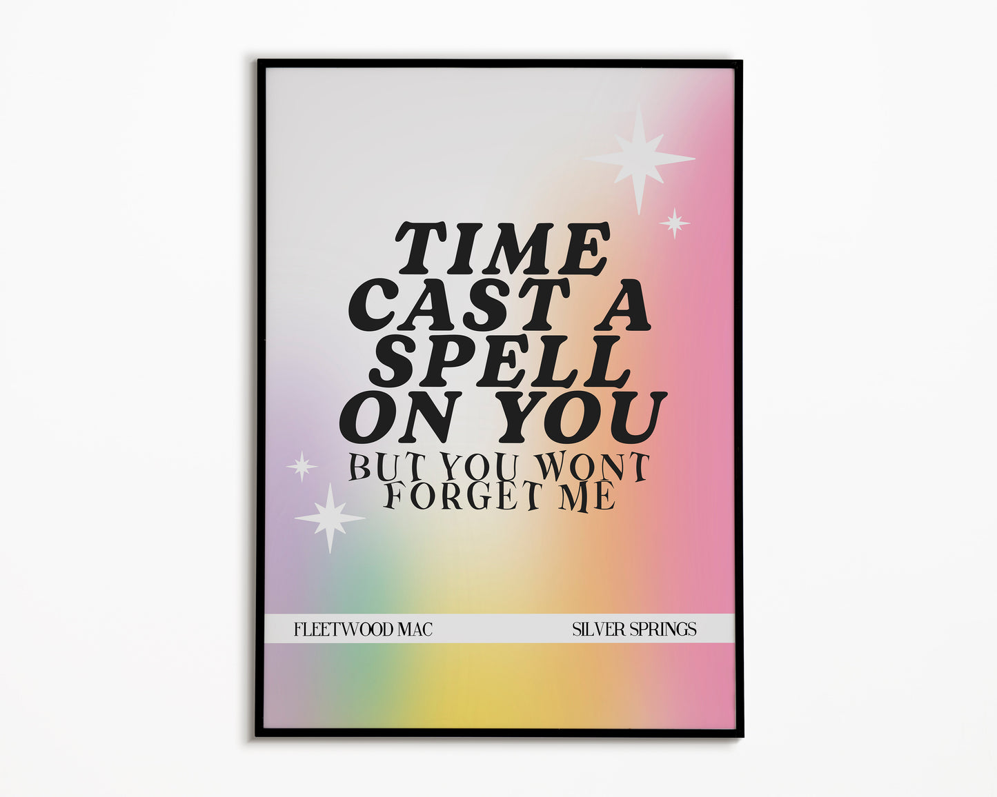 Silver Spring Fleetwood Mac Print