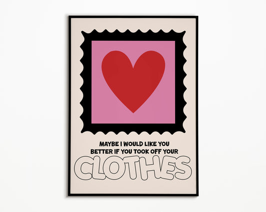 If You're Too Shy The 1975 Print