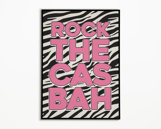 Rock The Casbah The Clash Print