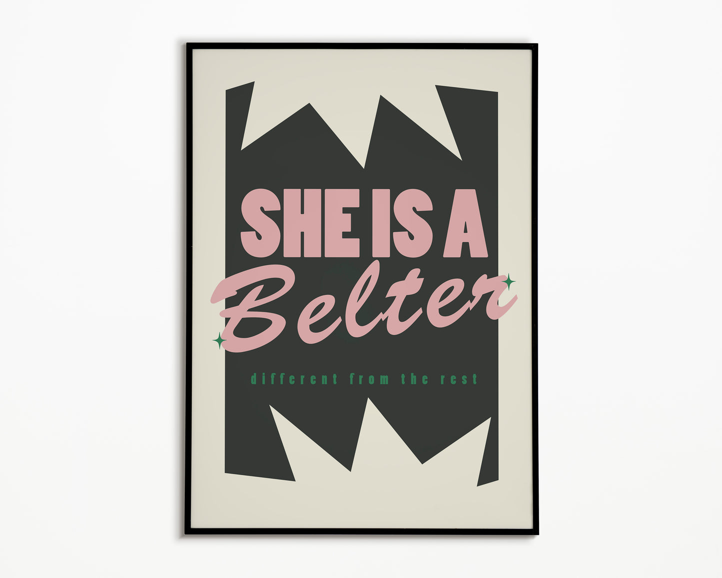 Belter Gerry Cinnamon Print