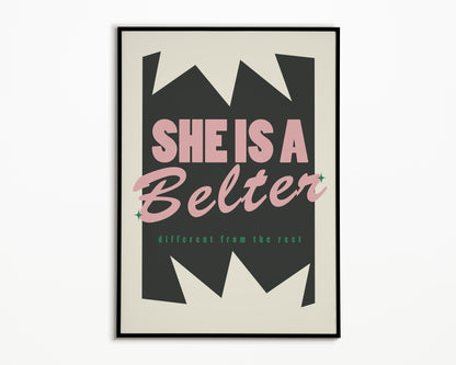 Belter Gerry Cinnamon Print