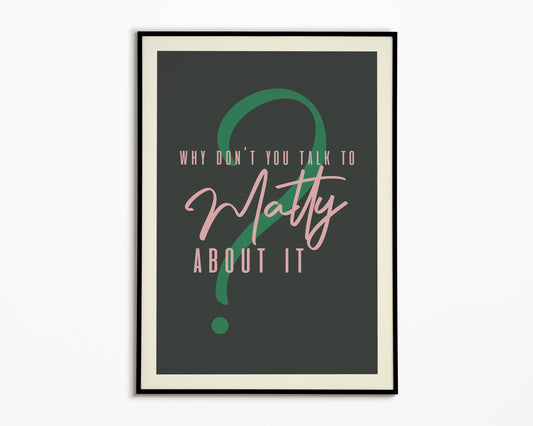 Menswear The 1975 Print