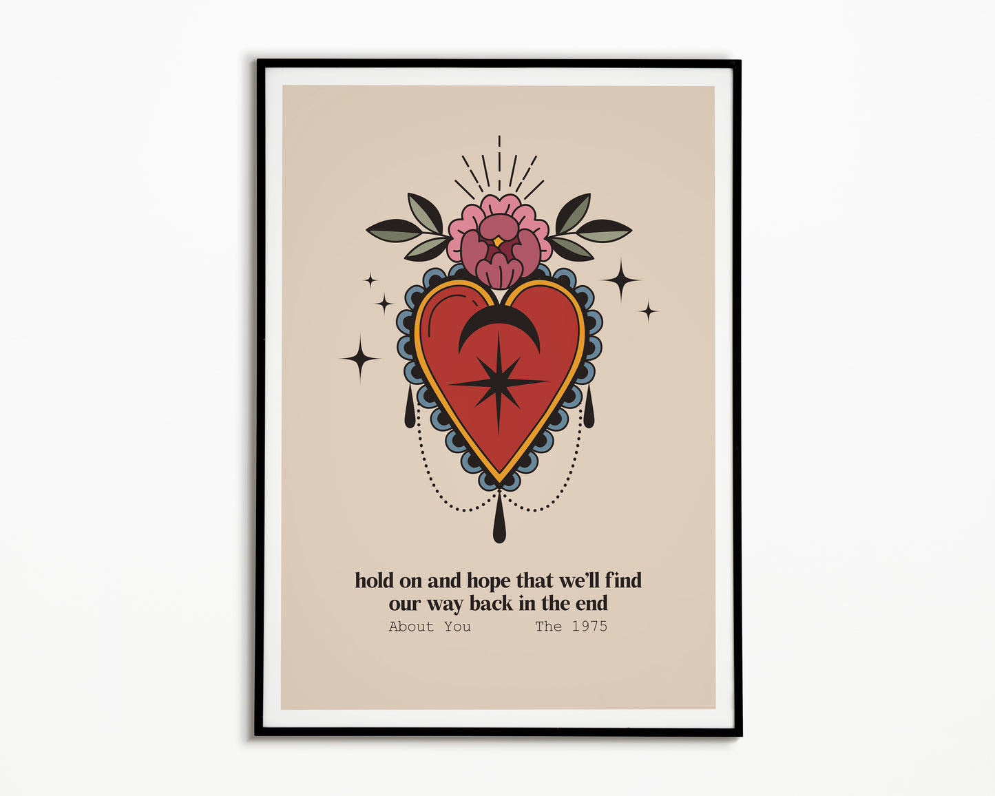 About You The 1975 Print