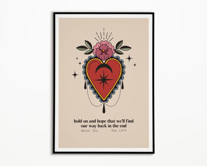 About You The 1975 Print
