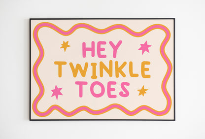 Twinkle Toes Print