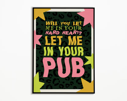 Security Amyl & The Sniffers Print