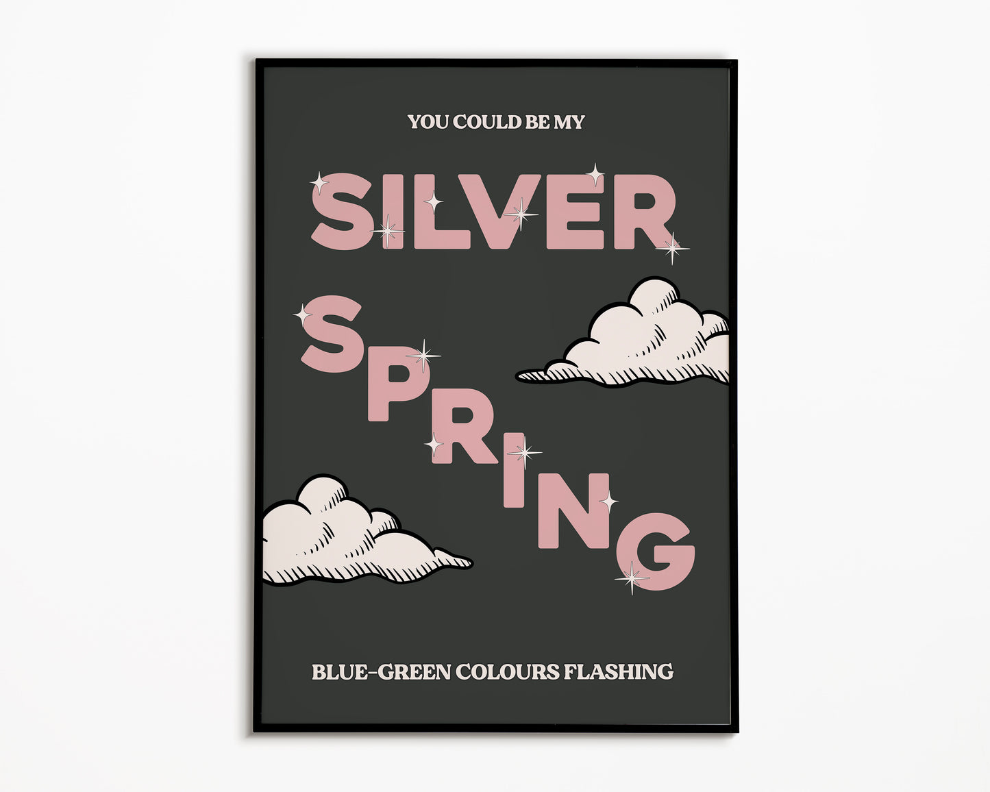 Silver Spring Fleetwood Mac Print