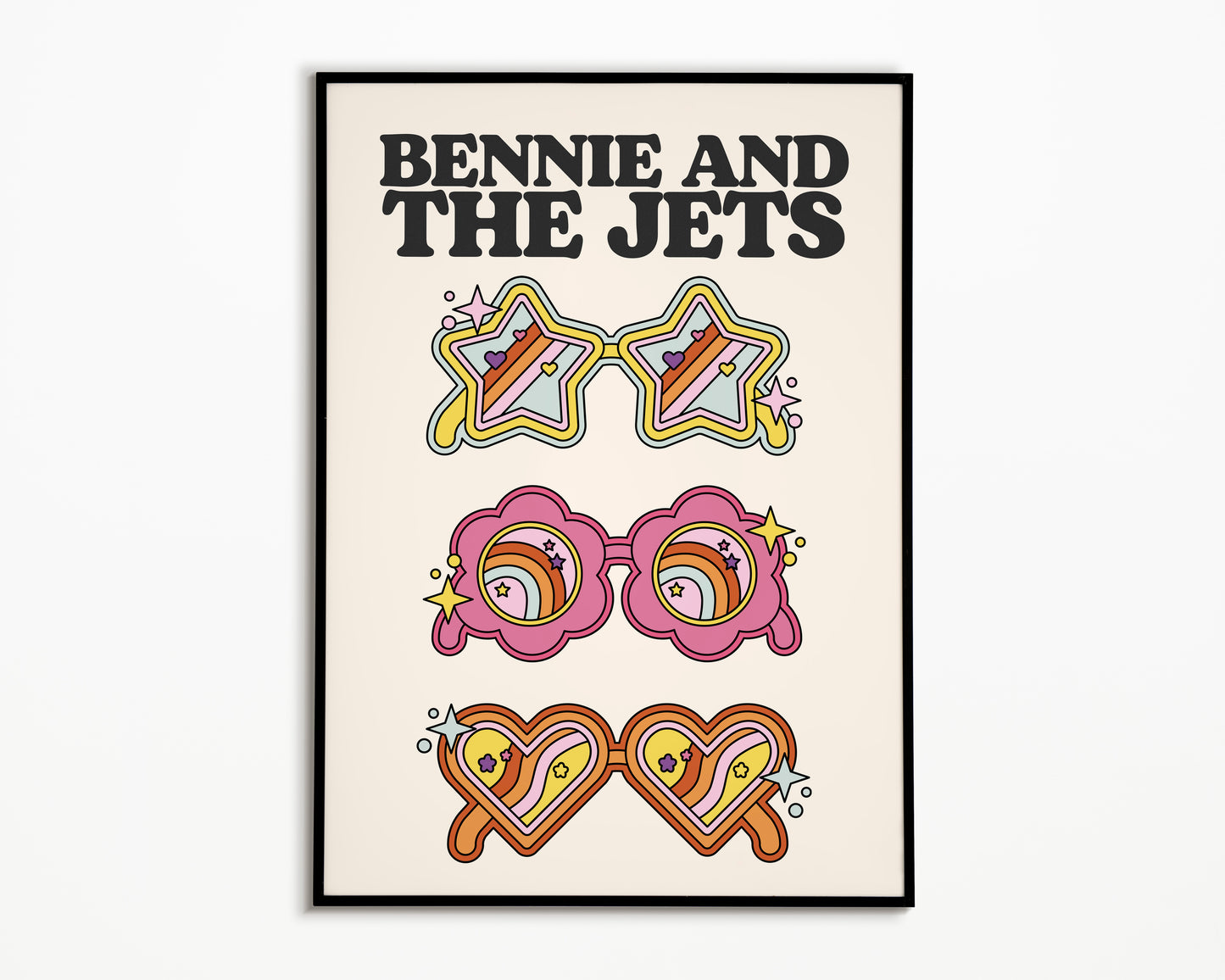 Bennie & The Jets Elton John Print