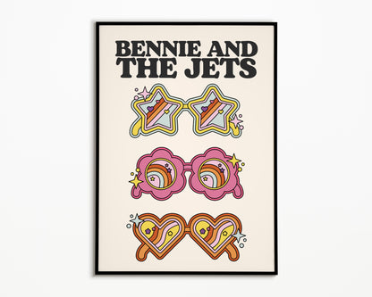 Bennie & The Jets Elton John Print