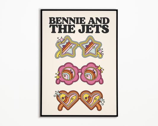 Bennie & The Jets Elton John Print