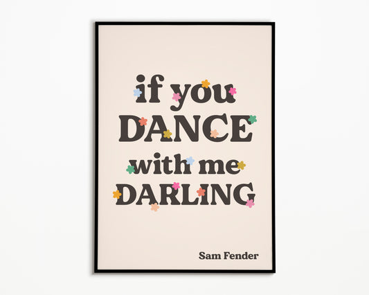 Will We Talk? Sam Fender Print