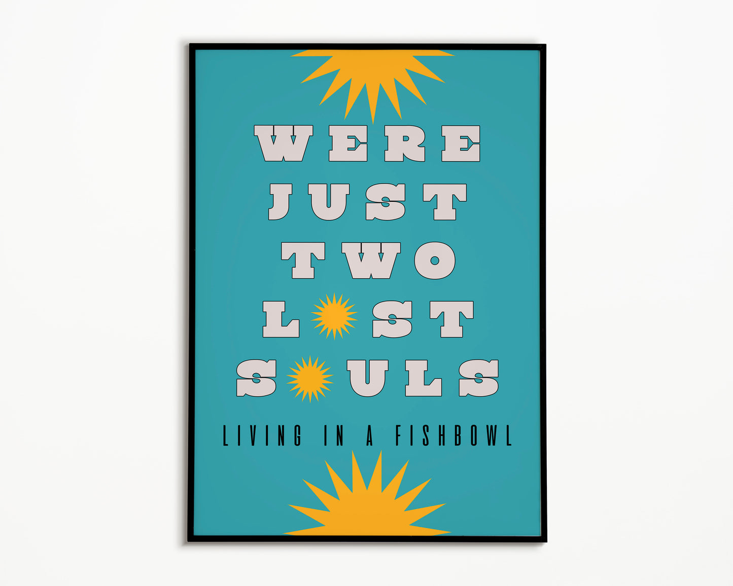 Wish You Were Here Pink Floyd Print