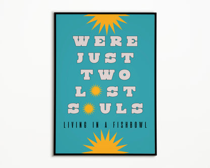 Wish You Were Here Pink Floyd Print