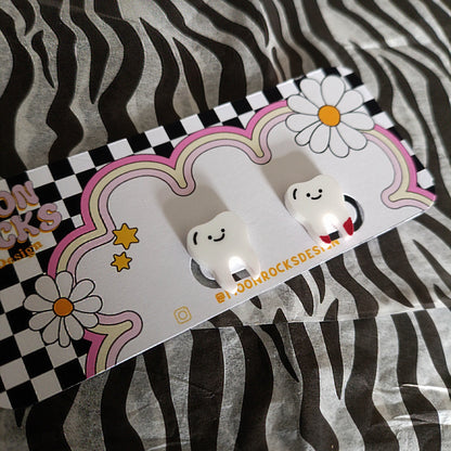 Dinky Teef Studs Matching or Mismatched