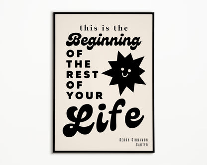 Canter Gerry Cinnamon Print