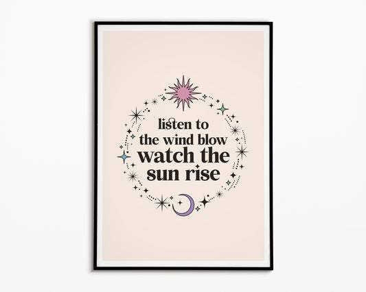 The Chain Fleetwood Mac Print