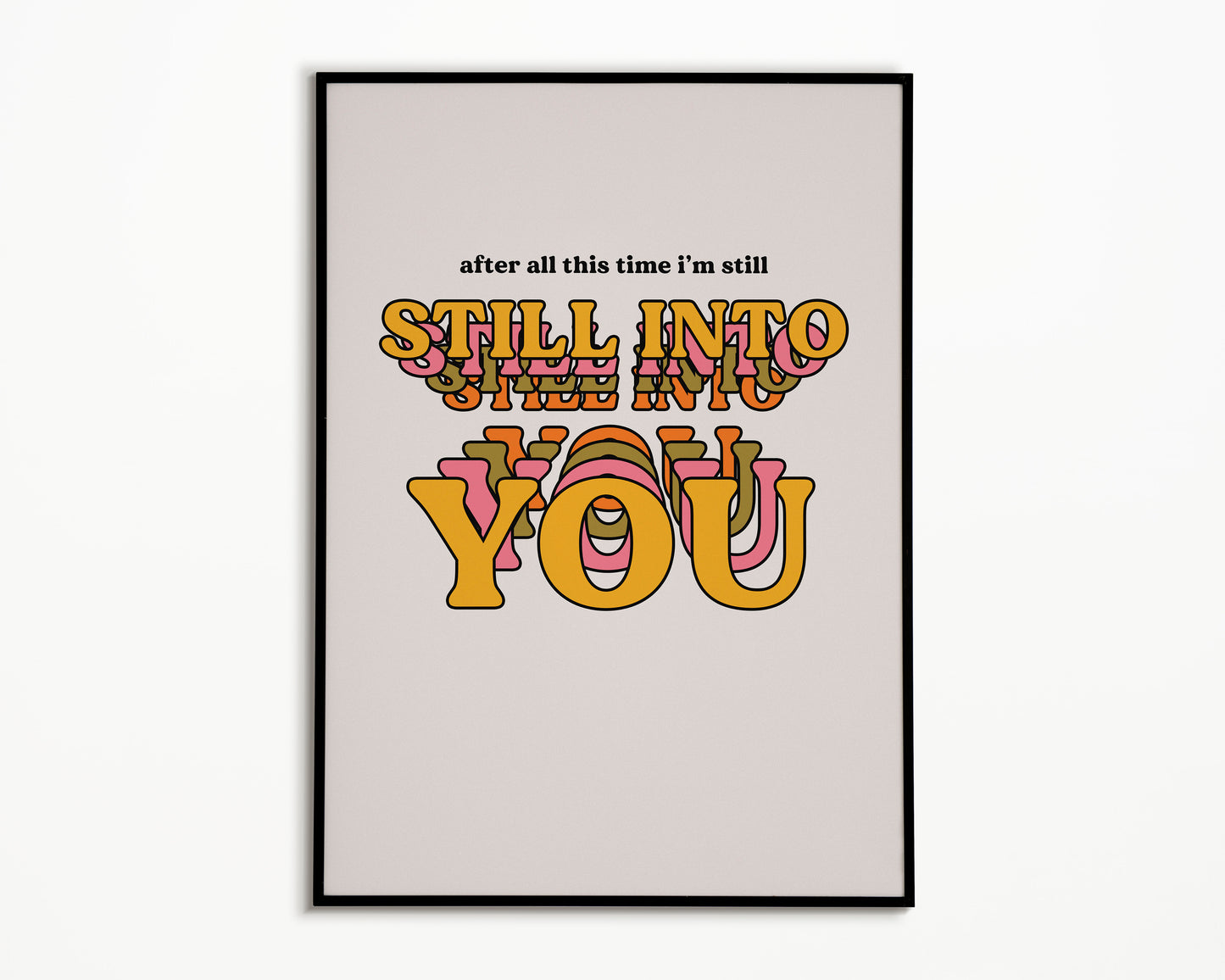 Still Into You Paramore Print