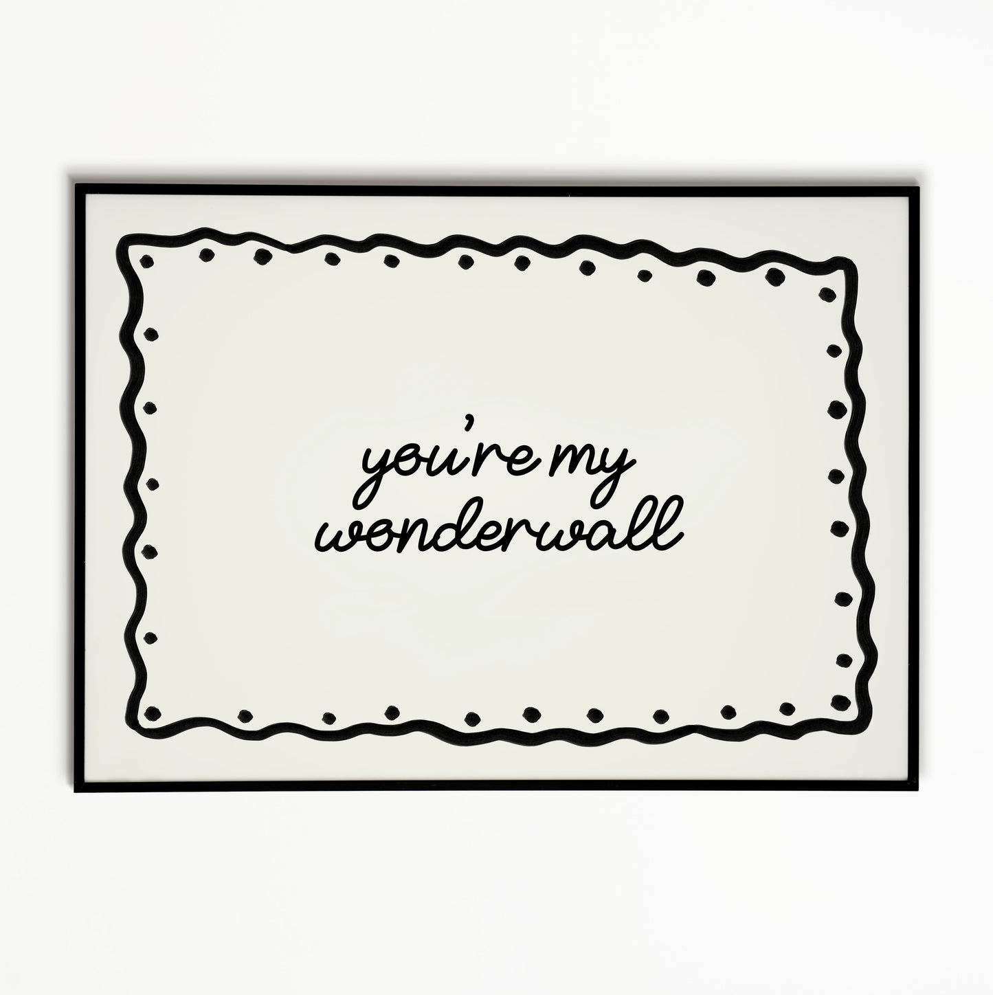 Wonderwall Oasis Print