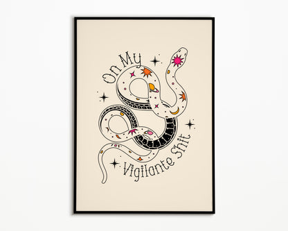 Vigilante Sh*t Taylor Swift Print