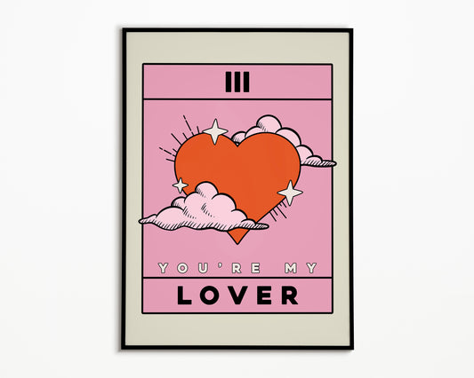Lover Taylor Swift Print