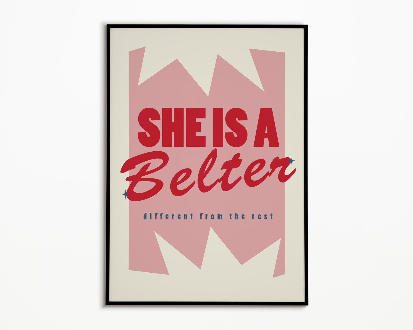 Belter Gerry Cinnamon Print