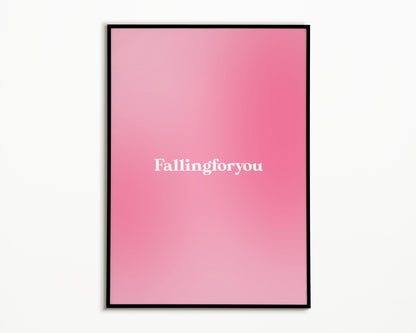 Fallingforyou The 1975 Print