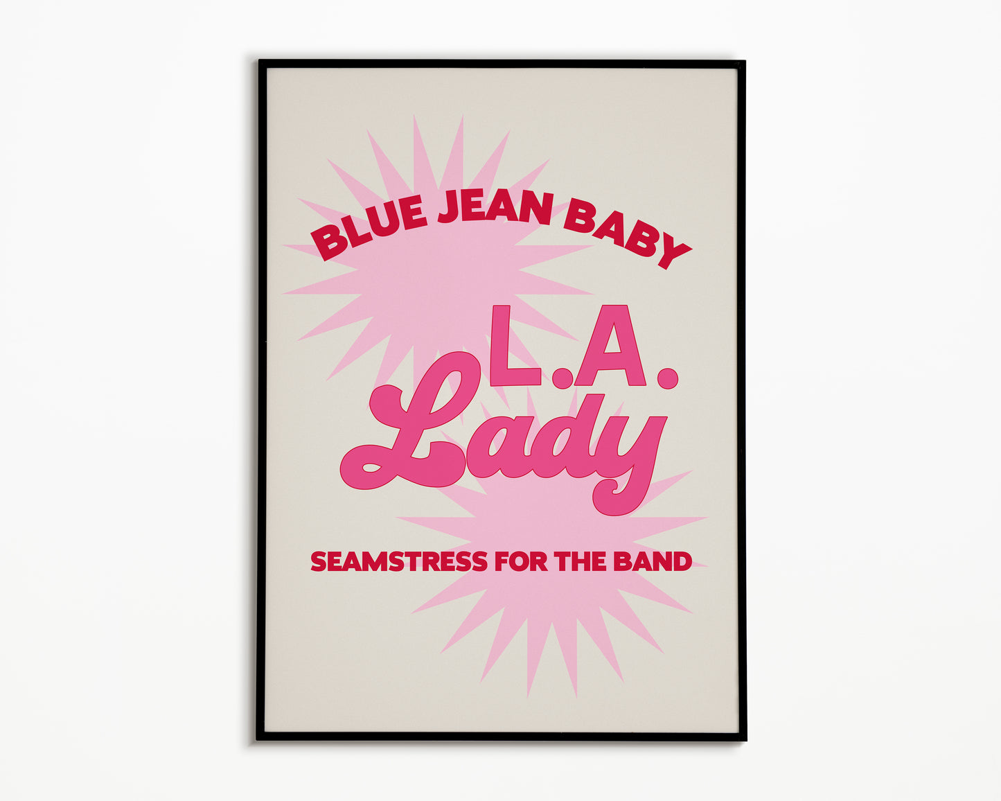 Tiny Dancer Elton John Print