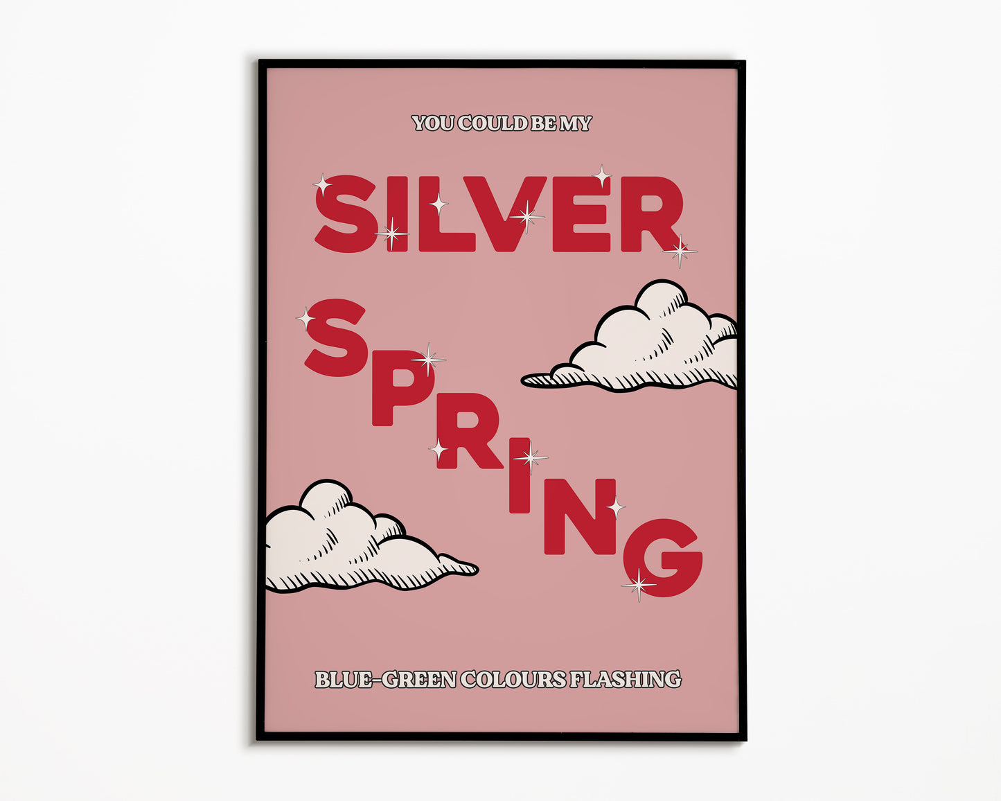 Silver Spring Fleetwood Mac Print