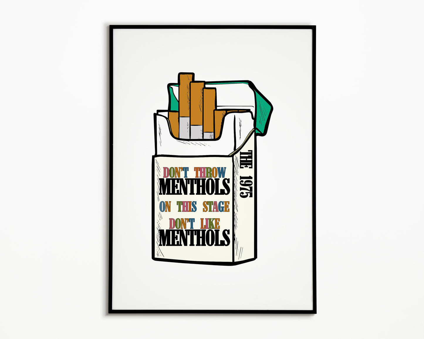 Don't Like Menthols The 1975 Print