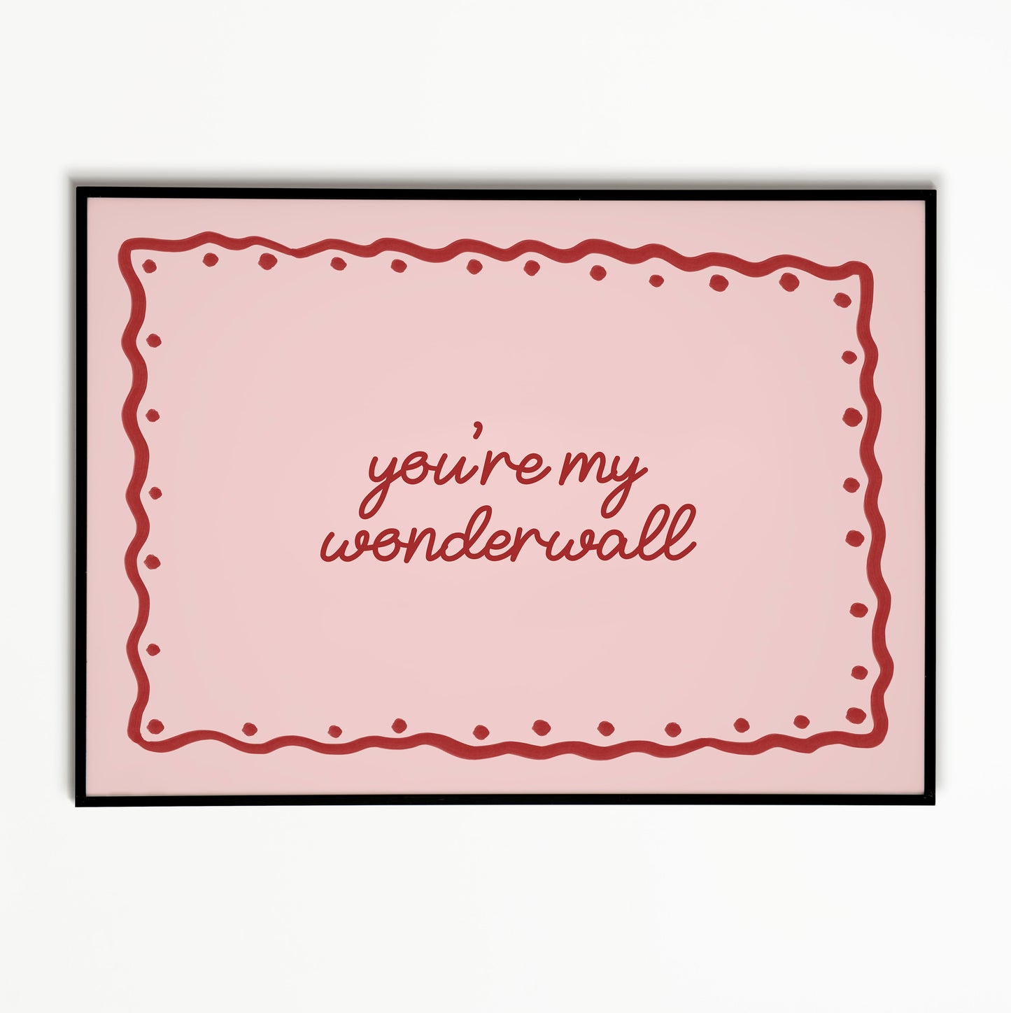 Wonderwall Oasis Print