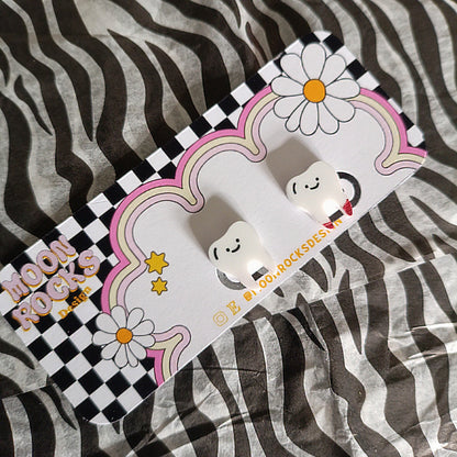 Dinky Teef Studs Matching or Mismatched