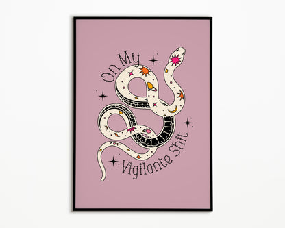 Vigilante Sh*t Taylor Swift Print