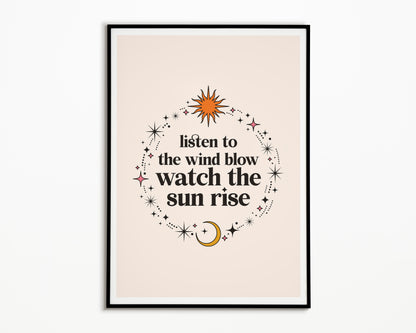 The Chain Fleetwood Mac Print