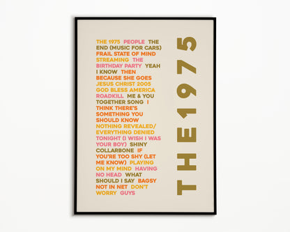 NOACF Album List The 1975 Print