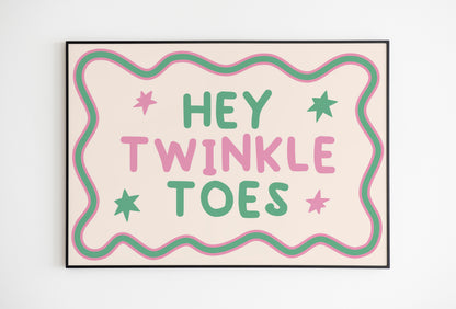 Twinkle Toes Print