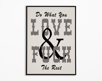 Do What You Love Print