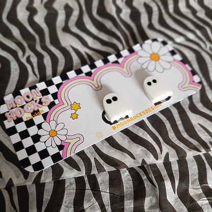 Dinky Ghostie Studs