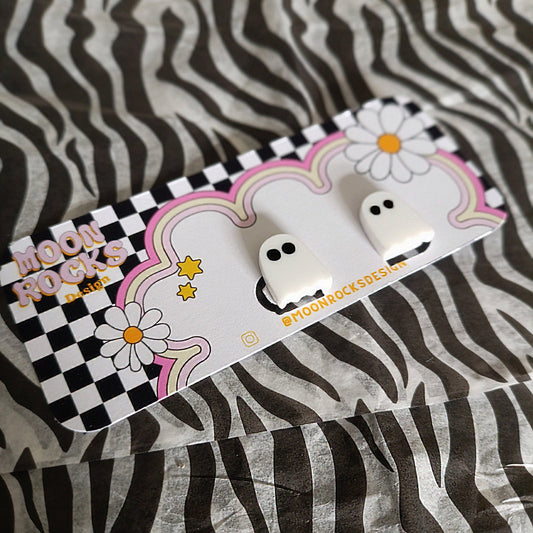 Dinky Ghostie Studs