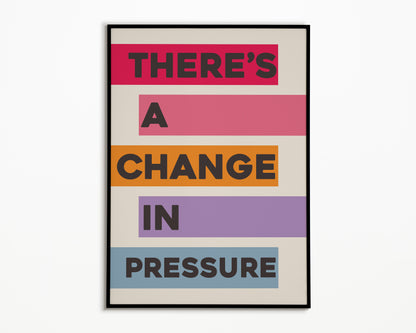 Pressure The 1975 Print