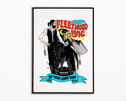 Go Your Own Way Fleetwood Mac Print